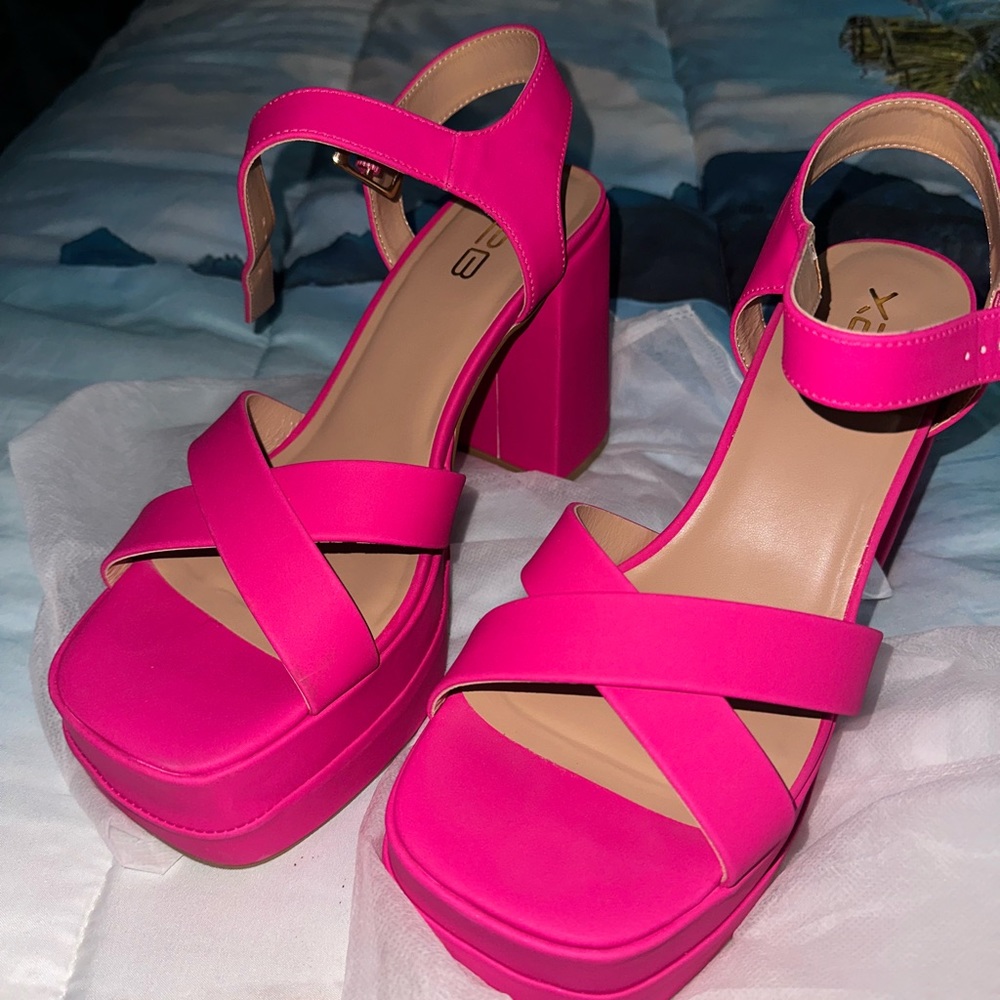 Hot Pink heels